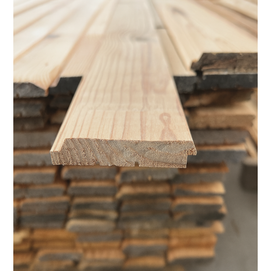 Cladding board (tongue and groove) 20x100 4 m