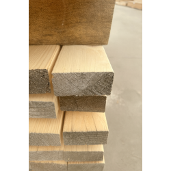 Aspen board for sauna, planed 40x95 2,4 m
