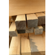 Planed alder board 45×45 3,1 m (for sauna)