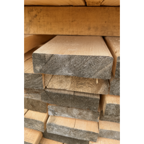 Alder board for sauna, planed 45×145 3,1 m