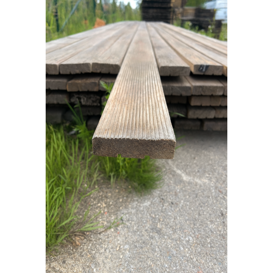 Decking board 30x100 6 m, Grade 2 (BC)