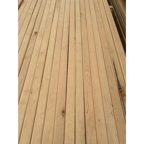 Alder board for sauna, planed 20×45 3,1 m