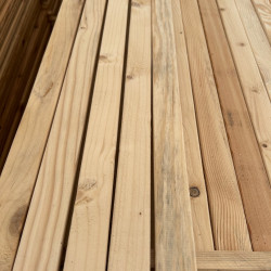 Aspen board for sauna, planed 20×45×3 m