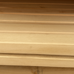 Planed alder board 45×45 3,1 m (for sauna)