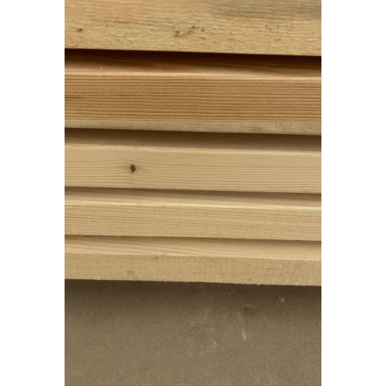 Aspen board for sauna, planed 40x95 2,4 m