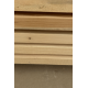 Aspen board for sauna, planed 40x95 2,4 m