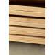 Alder board for sauna, planed 45×95 3,1 m