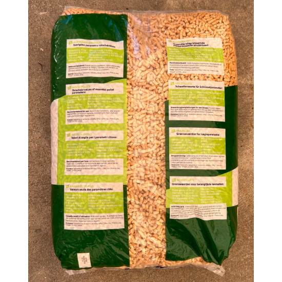 STALI ENplus A1 Wood Pellets, 6 mm, 15 kg