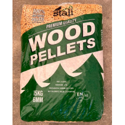 STALI ENplus A1 Wood Pellets, 6 mm, 15 kg