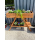 Flower box "Double" Size: 104 cm length, 90 cm height, 36 cm width.