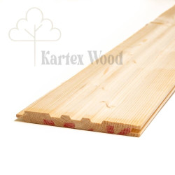 Cladding board (tongue and groove) 12x120 4,5 m 