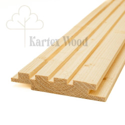 Cladding board (tongue and groove) 21x120 4.2 m (with groove)