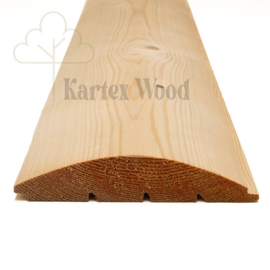Block-house cladding board (tongue & groove)  28x145 4.5 m 