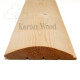 Block-house cladding board (tongue & groove)  28x145 4.5 m 