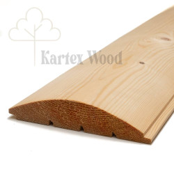 Block-house cladding board (tongue & groove)  28x145 4.5 m 