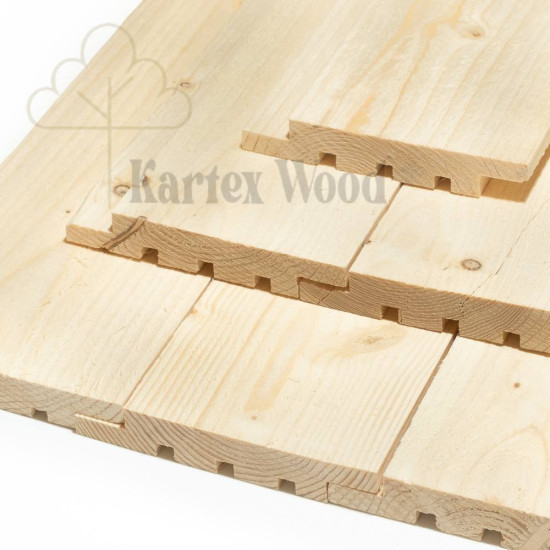 Cladding board (tongue and groove) 21x120 4.8 m 