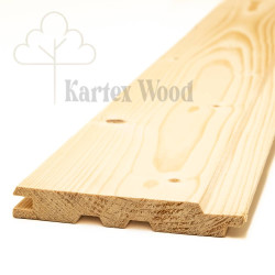 Cladding board (tongue and groove) 18x121 3,9 m