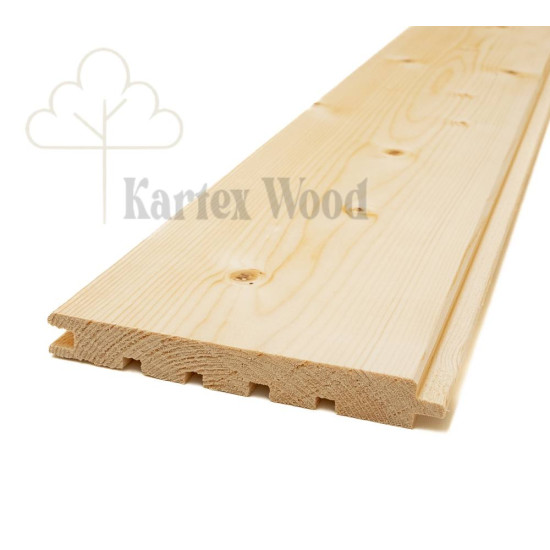 Cladding board (tongue and groove) 19x146 4.8 m 