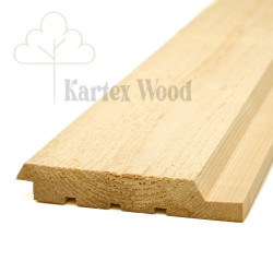 Cladding board (tongue and groove) 21x120 4.2 m (without groove)
