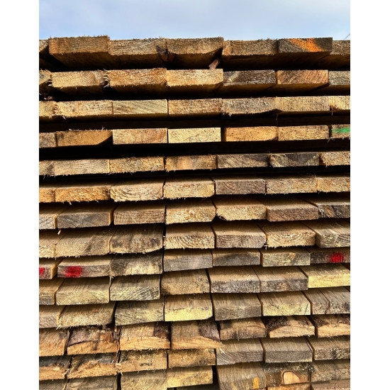 Rough-sawn 1-inch board 25×100×3 m
