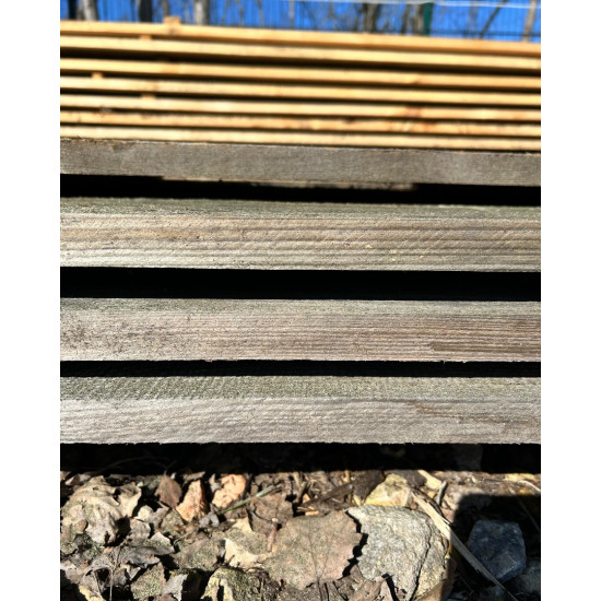 Impregnated inch board 25x150 6 m