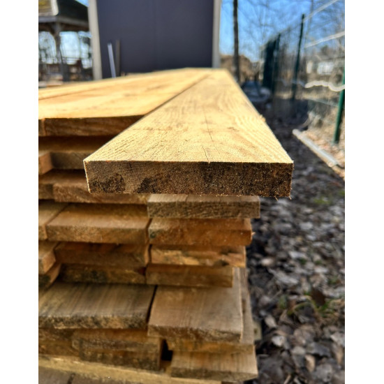 Rough-sawn 1-inch board 25×150 6 m