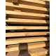 Rough-sawn 1-inch board 25×100×6 m