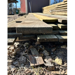 Impregnated inch board 25x150 6 m