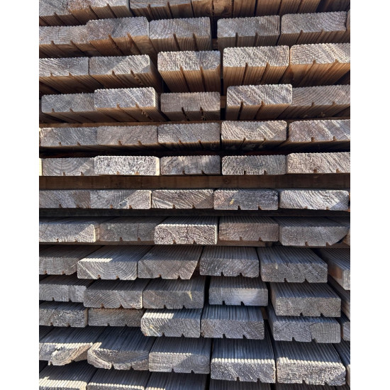 Decking board 28x95 3 m, Grade 2 (BC)