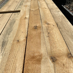 Rough-sawn 1-inch board 25×150 6 m