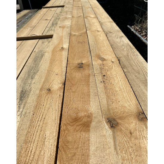 Rough-sawn 1-inch board 25×150 6 m