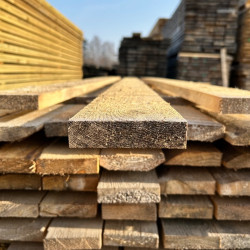 Rough-sawn 1-inch board 25×100×3 m
