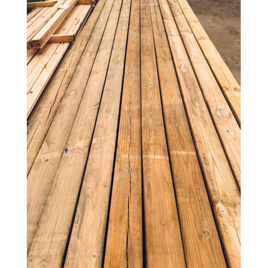Impregnated Planed and Calibrated C24 Structural Timber 95×95 2.7 m