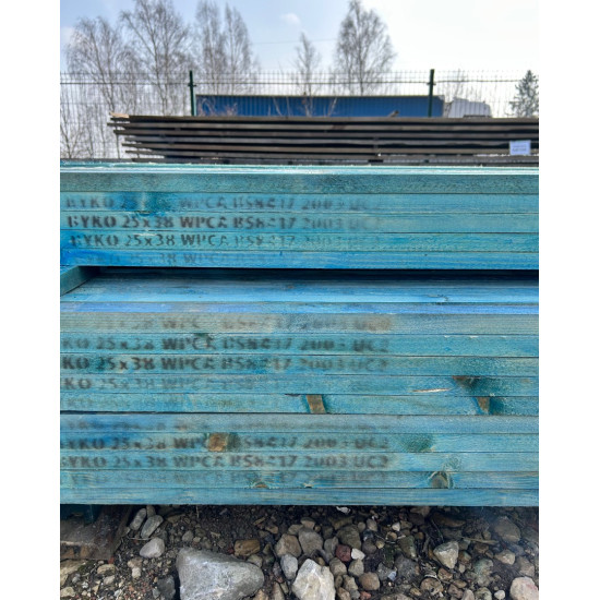 Impregnated Batten 25×38×3,6 m
