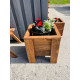 Flower box "Single" Size: 38х38, height 40cm