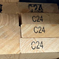 Planed C24 Timber 45×145, 4,8 m (Sweden)