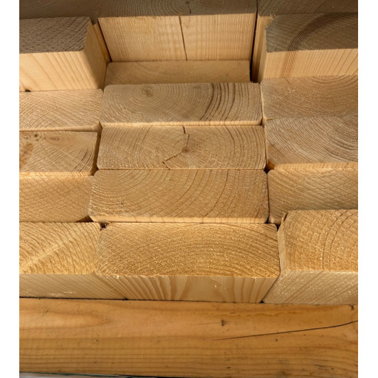 Planed C24 Timber 45×145, 4,8 m (Sweden)